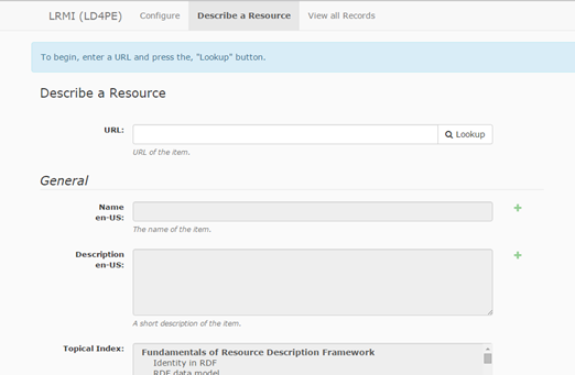 lrmi describe resource